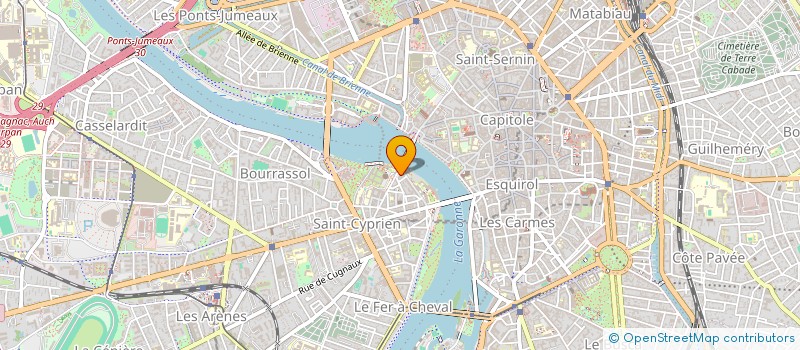 localisation de l'entreprise MONSIEUR FRANCK PLANTEY à TOULOUSE