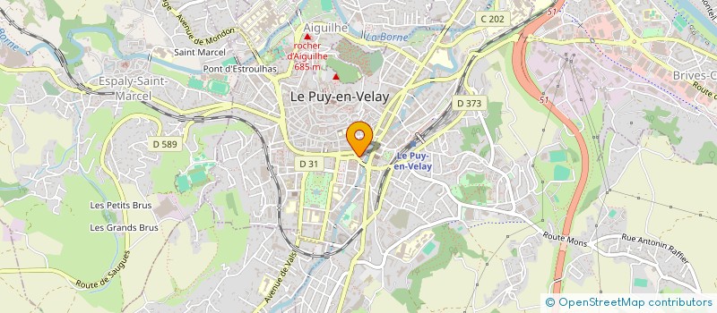 localisation de l'entreprise MONSIEUR FRANCK PLANTIN  LE PUY-EN-VELAY