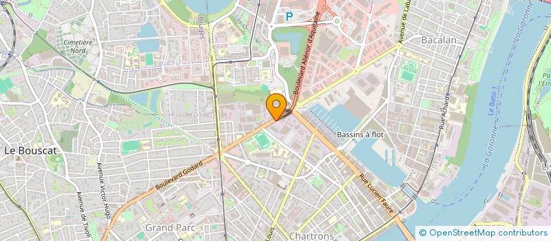 localisation de l'entreprise MONSIEUR FRANCK PLOMION  BORDEAUX