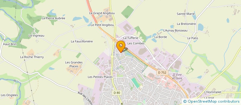 localisation de l'entreprise MONSIEUR FRANCK POILANE à BEAUPREAU-EN-MAUGES
