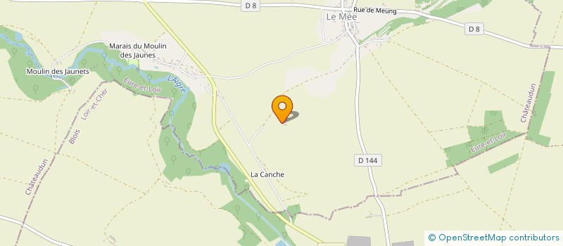 localisation de l'entreprise MONSIEUR FRANCK POINTEAU à CLOYES-LES-TROIS-RIVIERES