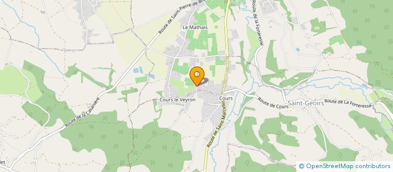 localisation de l'entreprise MONSIEUR FRANCK POLISANO  SAINT-ETIENNE-DE-SAINT-GEOIRS