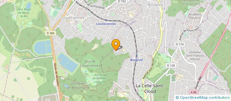 localisation de l'entreprise MONSIEUR FRANCK POULET à BOUGIVAL
