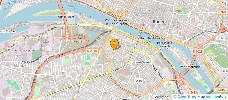 localisation de l'entreprise MONSIEUR FRANCK POYEN à ROUEN