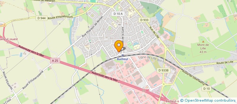 localisation de l'entreprise MONSIEUR FRANCK PREMEREUR à BAILLEUL
