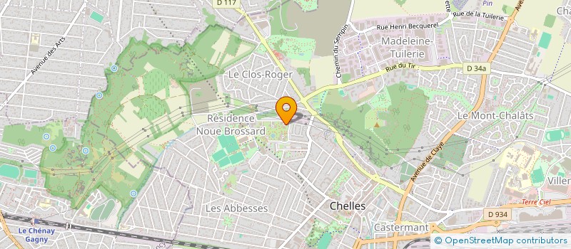 localisation de l'entreprise MONSIEUR FRANCK PREUVOT  CHELLES