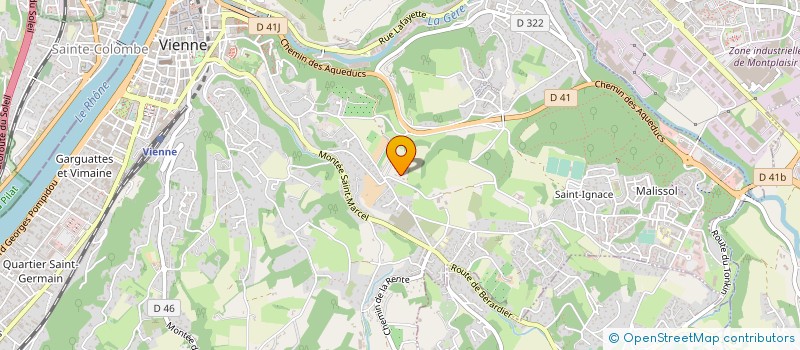 localisation de l'entreprise MONSIEUR FRANCK PREVOST à VIENNE