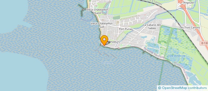 localisation de l'entreprise MONSIEUR FRANCK PRIOUZEAU à CHATELAILLON-PLAGE