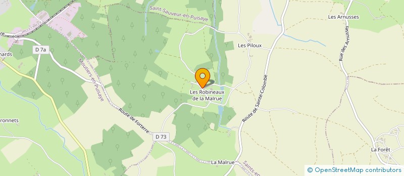 localisation de l'entreprise MONSIEUR FRANCK PRIVAULT à SAINTS-EN-PUISAYE
