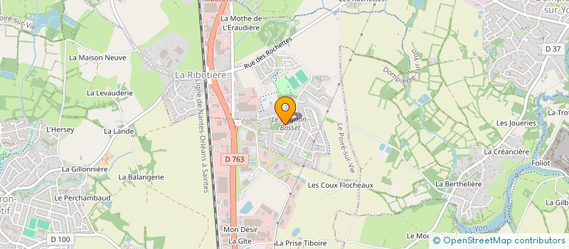 localisation de l'entreprise MONSIEUR FRANCK QUENUM à LE POIRE-SUR-VIE