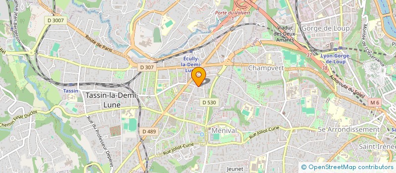 localisation de l'entreprise MONSIEUR FRANCK QUIBLIER  TASSIN-LA-DEMI-LUNE