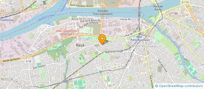 localisation de l'entreprise MONSIEUR FRANCK RABEHANTA à REZE
