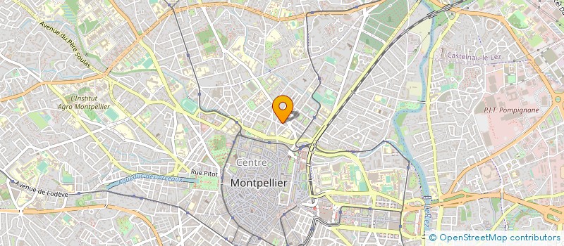 localisation de l'entreprise MONSIEUR FRANCK RABEYROLLES à MONTPELLIER