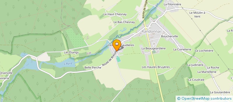 localisation de l'entreprise MONSIEUR FRANCK RANDRIA à TOUROUVRE AU PERCHE