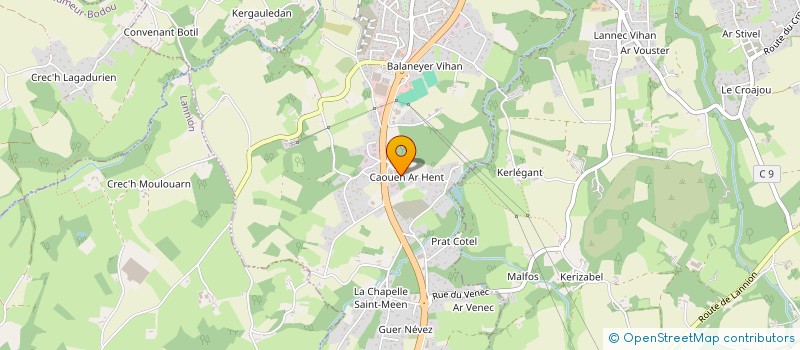 localisation de l'entreprise MONSIEUR FRANCK RAY  SAINT-QUAY-PERROS