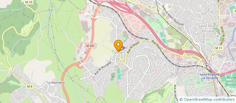 localisation de l'entreprise MONSIEUR FRANCK REBAUD  VILLARS