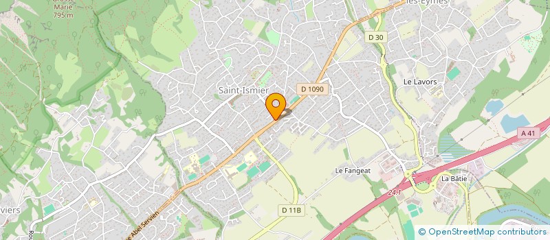 localisation de l'entreprise MONSIEUR FRANCK REBUFFET  SAINT-NAZAIRE-LES-EYMES