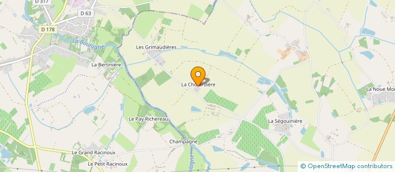 localisation de l'entreprise MONSIEUR FRANCK REFFIN  SAINT-PHILBERT-DE-BOUAINE