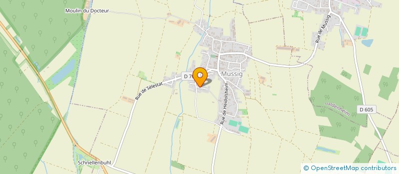 localisation de l'entreprise MONSIEUR FRANCK REHM  MUSSIG