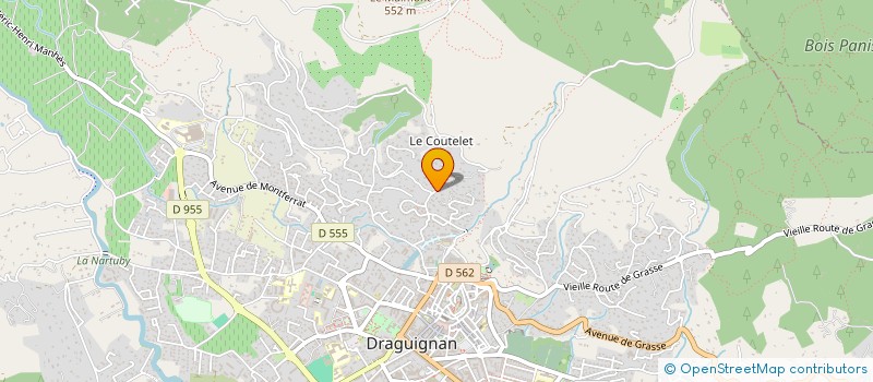 localisation de l'entreprise MONSIEUR FRANCK REMY  DRAGUIGNAN