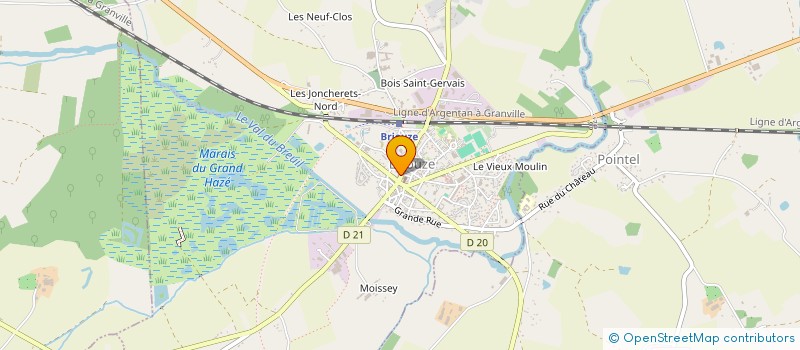 localisation de l'entreprise MONSIEUR FRANCK RENOUF à BRIOUZE