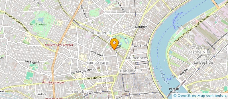 localisation de l'entreprise MONSIEUR FRANCK REOL à BORDEAUX