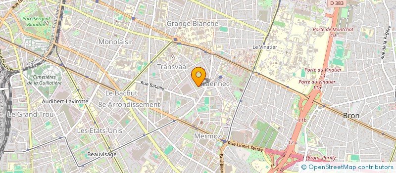 localisation de l'entreprise MONSIEUR FRANCK REY à LYON