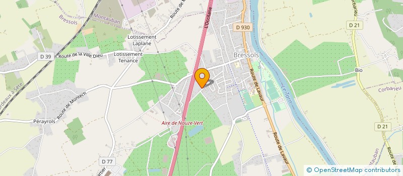 localisation de l'entreprise MONSIEUR FRANCK REYES  BRESSOLS