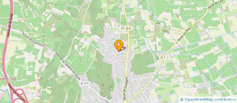 localisation de l'entreprise MONSIEUR FRANCK REYMOND  CAUMONT-SUR-DURANCE