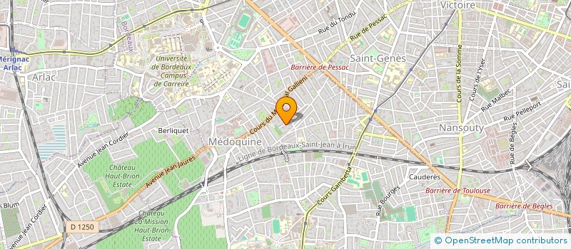 localisation de l'entreprise MONSIEUR FRANCK REYNIER à TALENCE