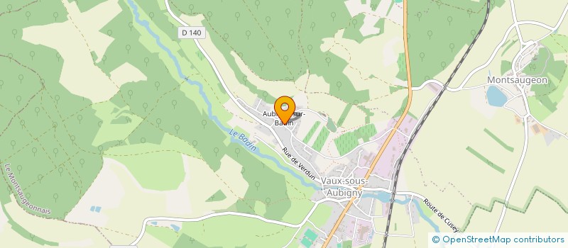 localisation de l'entreprise MONSIEUR FRANCK RIANDET à LE MONTSAUGEONNAIS