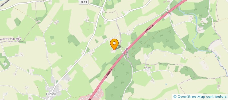 localisation de l'entreprise MONSIEUR FRANCK RIBAULT  PIRMIL