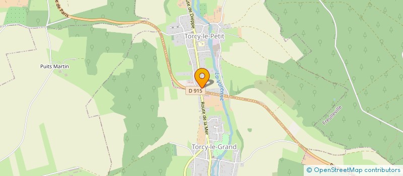 localisation de l'entreprise MONSIEUR FRANCK RIBET  ANNEVILLE-SUR-SCIE