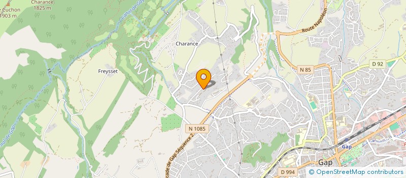 localisation de l'entreprise MONSIEUR FRANCK RICARD  GAP