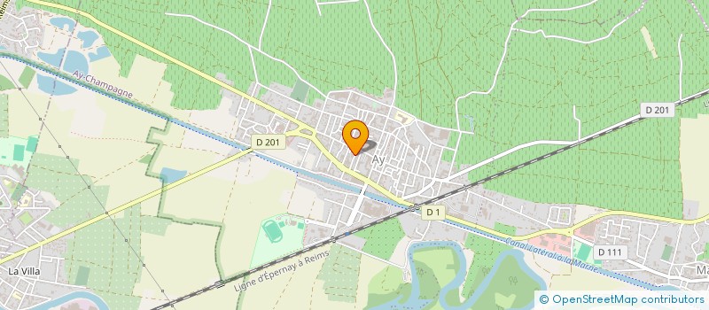 localisation de l'entreprise MONSIEUR FRANCK RICHARD  AY-CHAMPAGNE