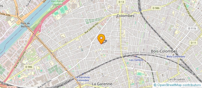localisation de l'entreprise MONSIEUR FRANCK RICHARD à COLOMBES