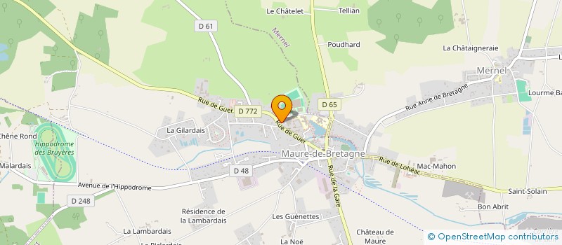 localisation de l'entreprise MONSIEUR FRANCK RICHARD  VAL D'ANAST