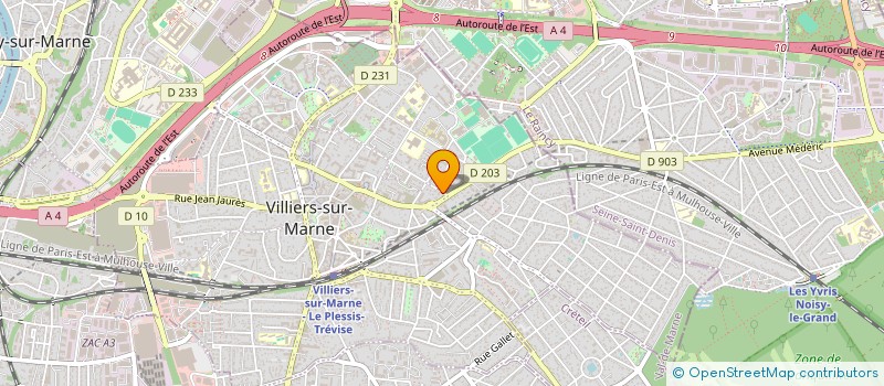 localisation de l'entreprise MONSIEUR FRANCK RICHARD à VILLIERS-SUR-MARNE