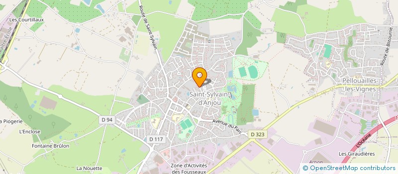 localisation de l'entreprise MONSIEUR FRANCK RICHAUD à VERRIERES-EN-ANJOU