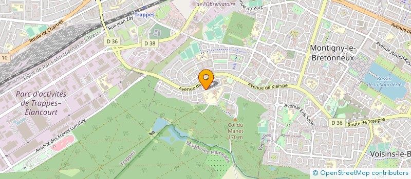 localisation de l'entreprise MONSIEUR FRANCK RIET  MONTIGNY-LE-BRETONNEUX