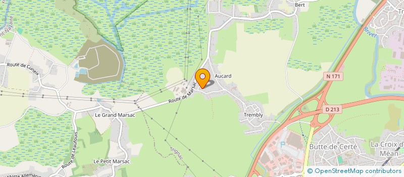 localisation de l'entreprise MONSIEUR FRANCK RIOULT  TRIGNAC