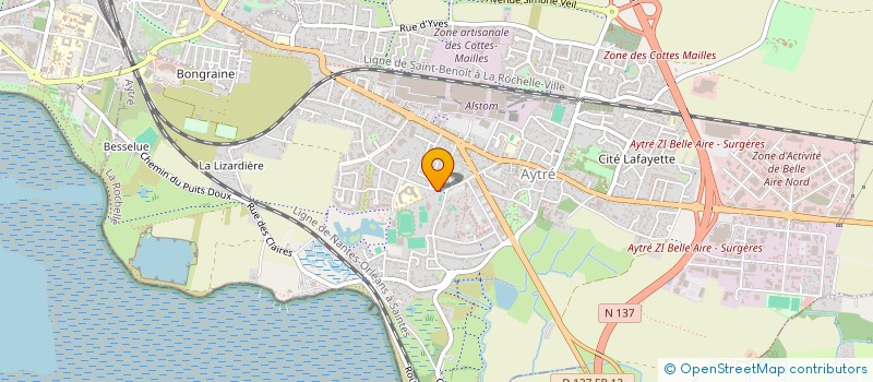 localisation de l'entreprise MONSIEUR FRANCK ROBIC  AYTRE