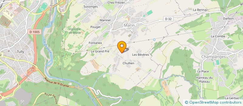 localisation de l'entreprise MONSIEUR FRANCK ROCCA  MARIN