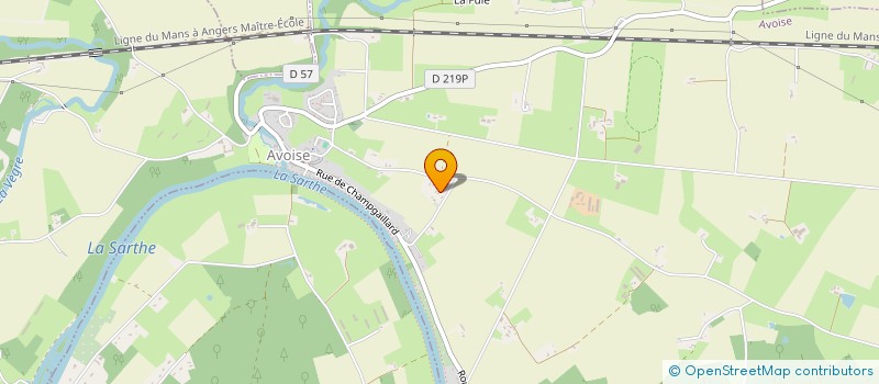 localisation de l'entreprise MONSIEUR FRANCK ROCH  AVOISE