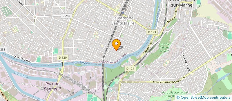 localisation de l'entreprise MONSIEUR FRANCK ROCH à SAINT-MAUR-DES-FOSSES