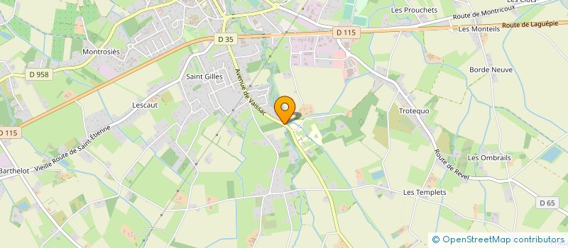 localisation de l'entreprise MONSIEUR FRANCK ROCHE  NEGREPELISSE