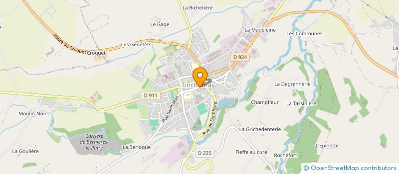localisation de l'entreprise MONSIEUR FRANCK ROCHELLE à TINCHEBRAY-BOCAGE