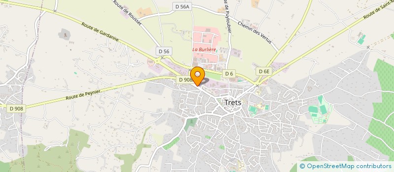 localisation de l'entreprise MONSIEUR FRANCK ROLANDO à TRETS