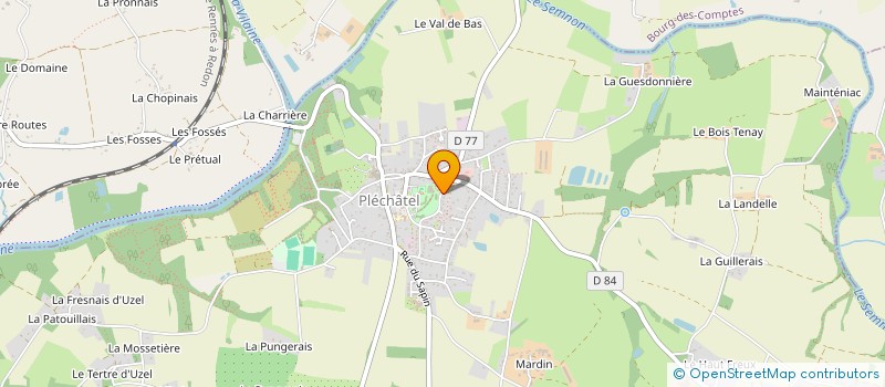 localisation de l'entreprise MONSIEUR FRANCK RONCIER à PLECHATEL