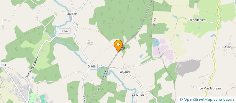 localisation de l'entreprise MONSIEUR FRANCK ROOSEBEKE à NIEUIL